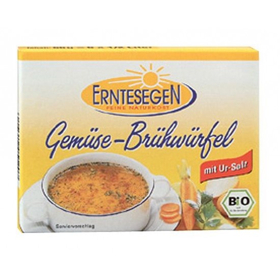 Erntesegen Bio Fűszeres Zöldségleves Kocka 6 Db 66 G