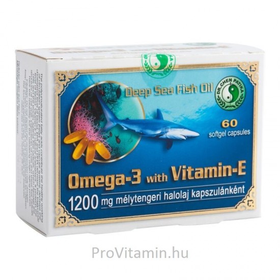 Dr.Chen Omega-3 Kapszula E-Vitaminnal 60db