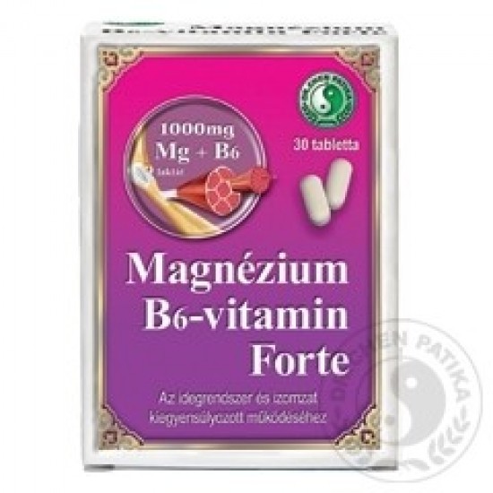 Dr.Chen Magnézium B6-Vitamin Forte 30 Db