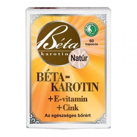 Dr.Chen Béta-Karotin+E-Vitamin+Cink Kapszula 60db