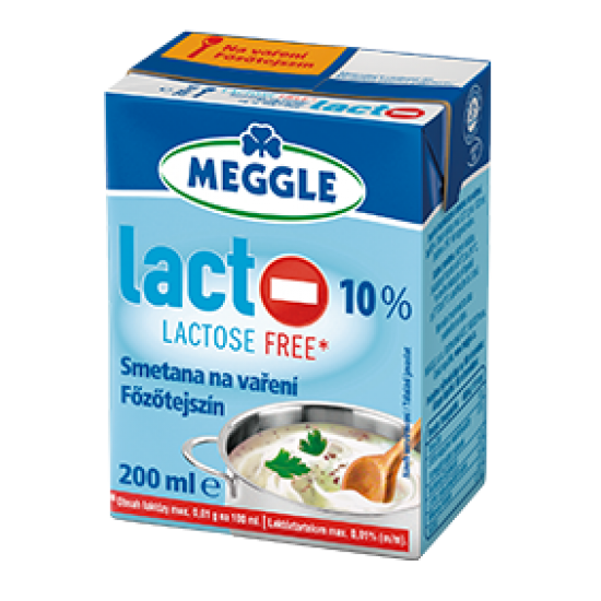 Meggle Laktózmentes Főzőtejszín 200ml UHT 10%