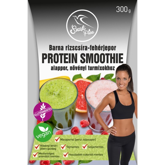 Szafi Free Smoothie Barnarizs Csíra -Fehérje Alappor Maca Kivonattal 300g