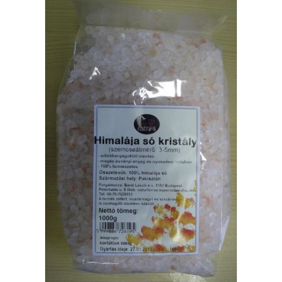 Szpm Natura Himalájasó Rózsaszín Granulátum 3-5mm 1kg