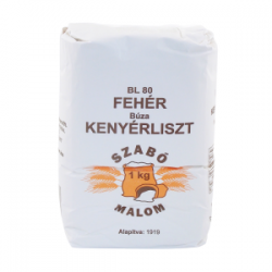 Szabó Malom Bl80 Kenyérliszt 1kg