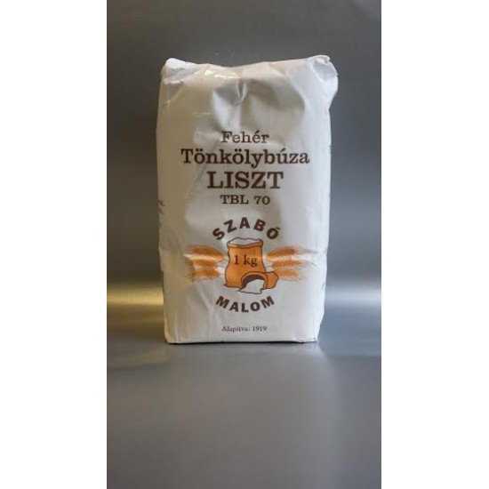 Szabó Malom Tbl80 Fehér Tönkölybúza Liszt 1kg