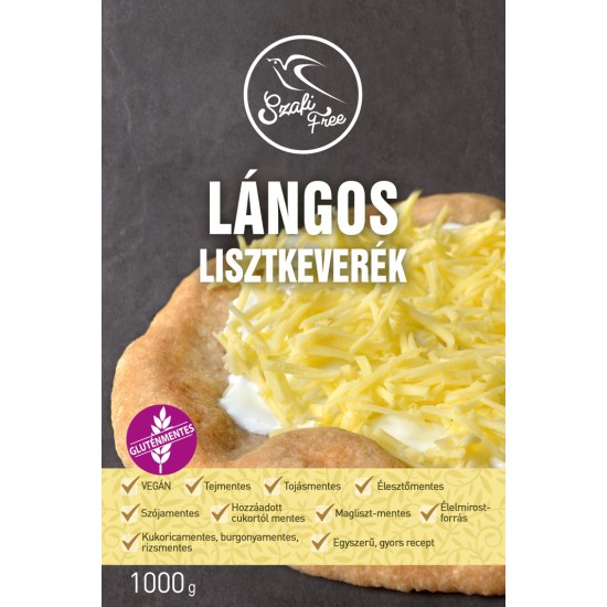 Szafi Free Gluténmentes Lángos Lisztkeverék 1000 G