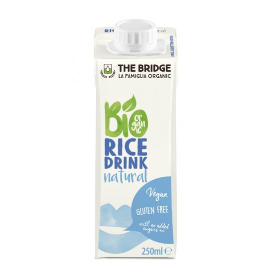 The Bridge Bio Glutén- és Cukormentes Rizsital Natúr (17%) 250ml