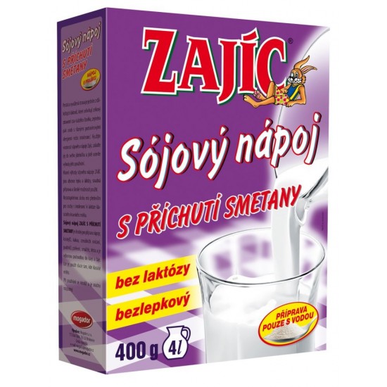 Zajic Szója Italpor Tejszínes Jellegű 400g