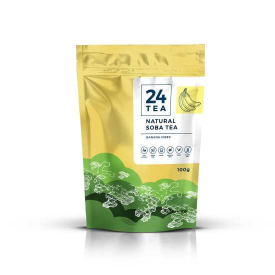 24 Tea Natural Soba Tea (Hajdina) Banán 100g