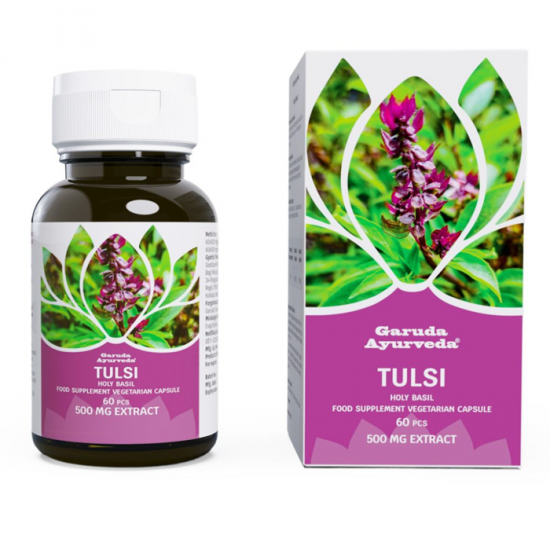 Garuda Ayruveda Tulsi Vegetáriánus Kapszula 500mg 60db