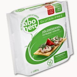 Abonett Gluténmentes Extrudált Kenyér Zöldségekkel 100g
