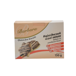 Barbara Gluténmentes Linzer Kajszibarack Ízzel Töltött 150g Barbara Gluténmentes Linzer Kajszibarack Ízzel Töltött 150g