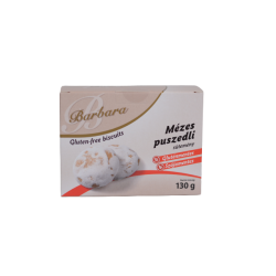 Barbara Gluténmentes Mézes Puszedli 130g Barbara Gluténmentes Mézes Puszedli 130g