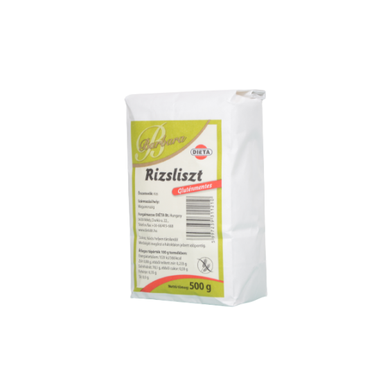 Barbara Gluténmentes Fehér Rizsliszt 500g