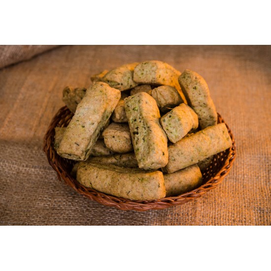 Piszkei Bio Élesztő Nélküli Sós Teasütemény Medvehagymás 300g