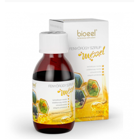 Bioeel Fenyőrügy Szirup Mézzel 150g