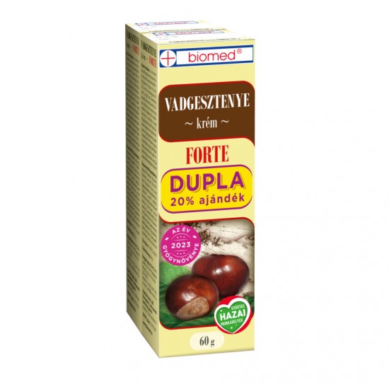 Biomed Vadgesztenye Krém Forte Dupla 2x60g
