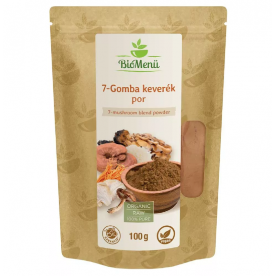Biomenü Bio 7-Gomba Keverék Por 100g