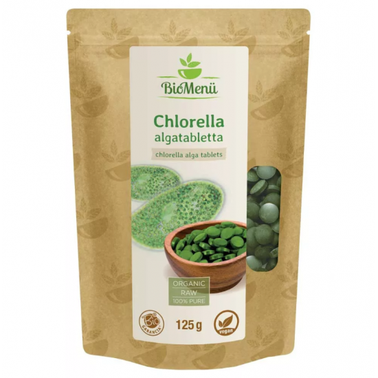 BioMenü Bio Chlorella Tabletta 125g 250db