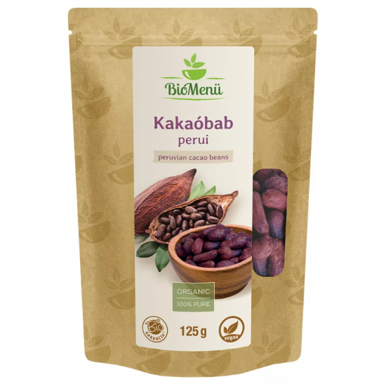 Biomenü Bio Perui Kakaóbab 125g