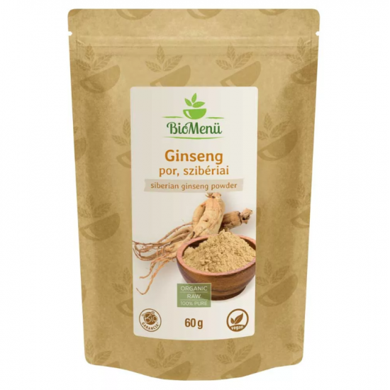 BioMenü Bio Szibériai Ginseng Por 60g