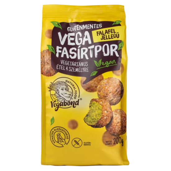 Vegabond Gluténmentes Vega Falafel Jellegű Fasírtpor 4 személyre 200g