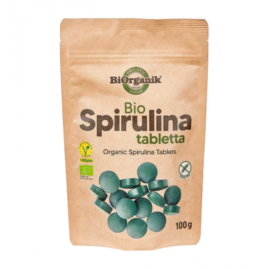 Biorganik Bio Spirulina tabletta 100g