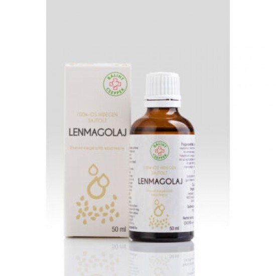 Bálint Cseppek Hidegen Sajtolt Lenmag és Feketeköménymag Olaj 50ml