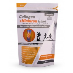 Jutavit Collagen+ Hialuron Porcok, Ízületek Védelméért Narancs-Grapefruit 400g