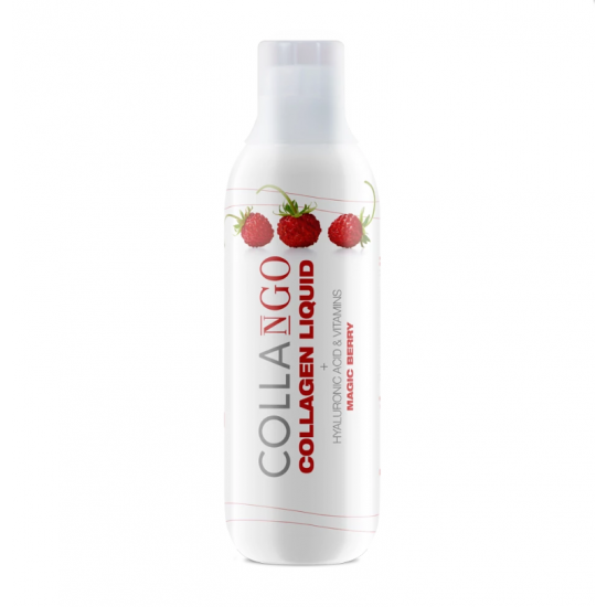 Collango Kollagén Szirup Hiarunlonsavval és Vitaminokkal Epres 500ml