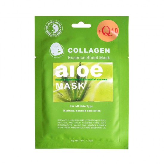 Dr.chen Szövetfátyol Arcmaszk Aloe Vera Kivonat És Q10