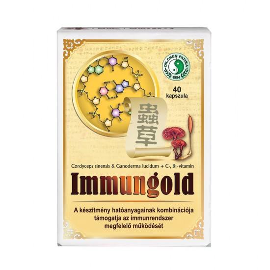 Dr.Chen Immungold Cordyceps Ganoderma Kapszula 400mg  40db