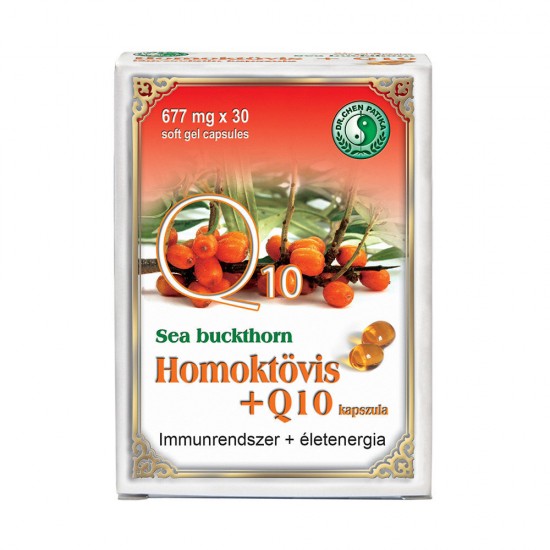 Dr.Chen Homoktövis+Q10 Lágyzselatin Kapszula 30db