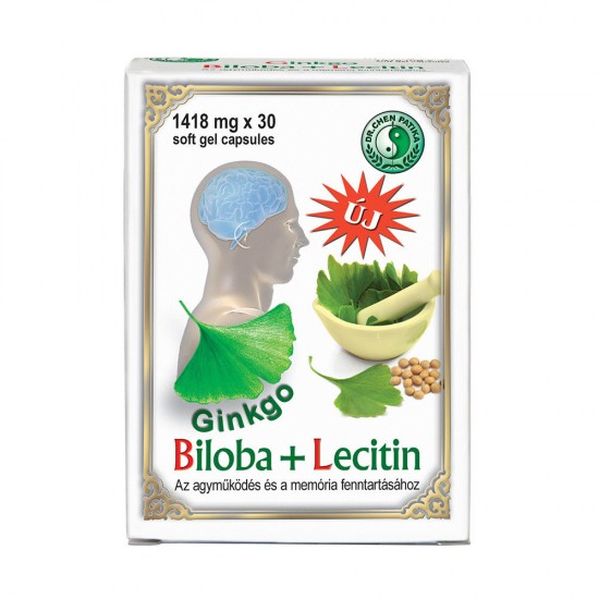 Dr.Chen Ginkgo Biloba + Lecitin Kapszula 30db