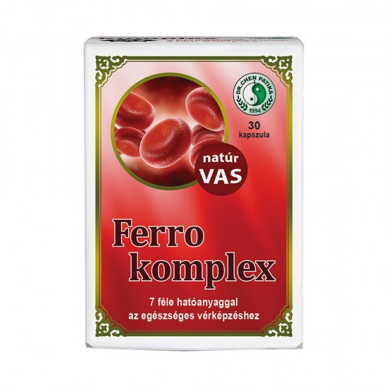 Dr.Chen Ferro Komplex Natur Vas Kapszula 30db