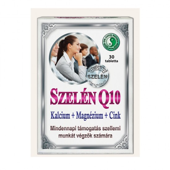 Dr.Chen Szelén Q10 Ca Mg Cink Tabletta 30db