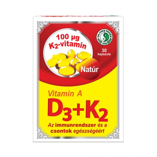 Dr.Chen A + D3 + K2 Vitamin Kapszula 30db
