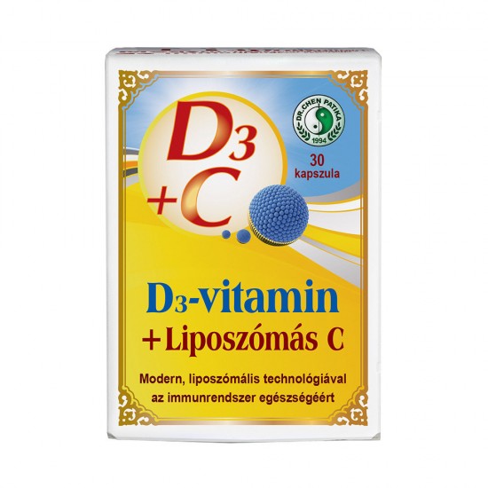 Dr.Chen D3-Max -Liposzómás C-Vitamin Kapszula 60db
