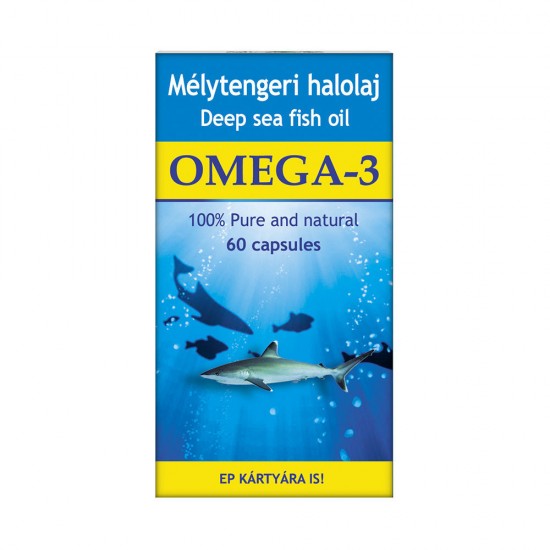 Dr.Chen Omega-3 Mélytengeri Halolaj Kapszula 60db
