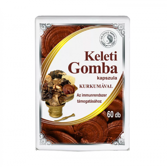 Dr.Chen Keleti Gomba Kapszula + Kurkuma 60db