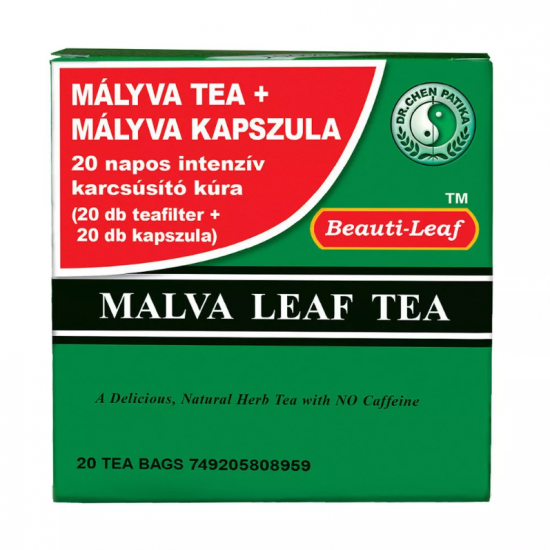 Dr.Chen Mályva Tea 20 Filter + Mályva Kapszula 20db 
