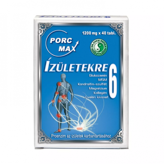 Dr.Chen Porc Max Ízületekre 6 Tabletta 40db
