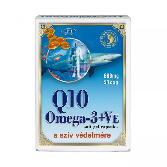 Dr.Chen Q10 Omega3+Ve Kapszula 40db
