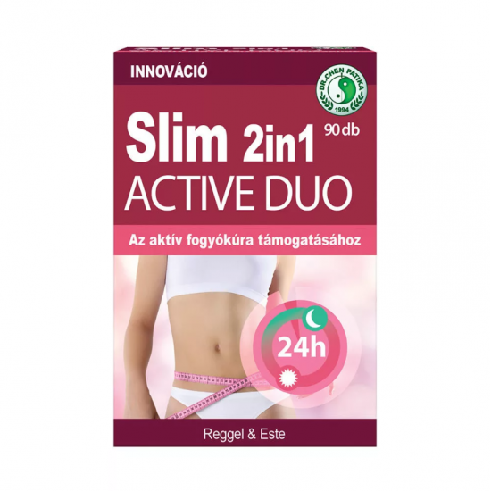Dr.Chen Slim 2In1 Active Duo Az Aktív Fogyókúra Kapszula 90db