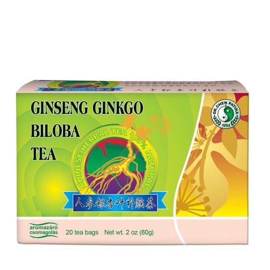 Dr.Chen Teakeverék Ginseng Ginkgo+Zöldtea Filteres 20db