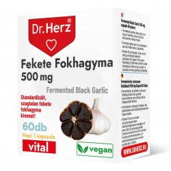 Dr.Herz Fekete Fokhagyma 500mg Kapszula 50db