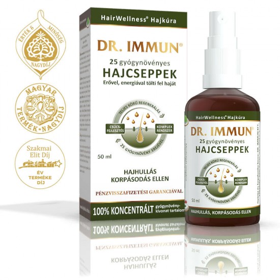 Dr.Immun 25 Gyógynövényes Hajcseppek 50ml