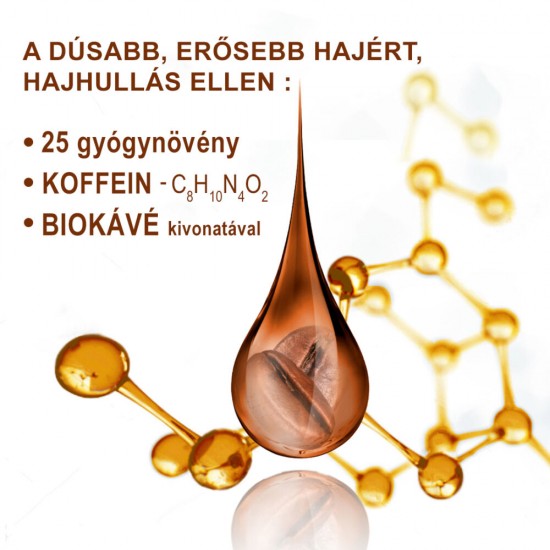 Dr.Immun 25 Gyógynövényes Hajcseppek Koffeinnel És Bio Kávéval 50ml