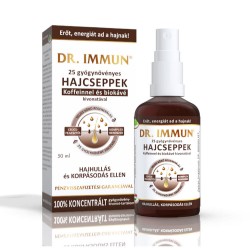 Dr.Immun 25 Gyógynövényes Hajcseppek Koffeinnel És Bio Kávéval 50ml