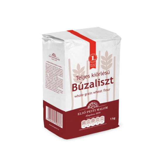 Első Pesti Malom Teljes Kiőrlésű Búzaliszt 1kg